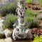 Nature Spring Outdoor Water Fountain with LED Lights, Cherub Angel with Antique Stone Design, Patio, Lawn, Garden 523521VAX - alternate 1